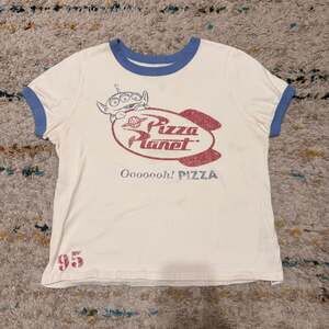 Disney Parks Pizza Planet Alien Tee Women’s Large
